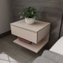 HANAH HOME Noćni ormarić Vivid Beige - slika 2