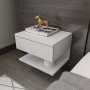 HANAH HOME Noćni ormarić Vivid White - slika 3