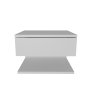 HANAH HOME Noćni ormarić Vivid White - slika 5