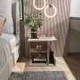 HANAH HOME Noćni ormarić Karamira Beige - slika 1
