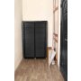 HANAH HOME Ormar za cipele Bez Black - slika 1