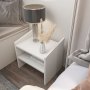HANAH HOME Noćni ormarić Adin White - slika 3
