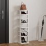 HANAH HOME Ormar za cipele Ayka White - slika 1