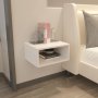 HANAH HOME Noćni ormarić Dora White - slika 2