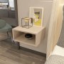 HANAH HOME Noćni ormarić Dora Beige - slika 2