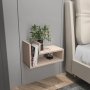 HANAH HOME Noćni ormarić Lara Beige - slika 3
