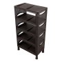 HANAH HOME Ormar za cipele Rixo Brown - slika 1