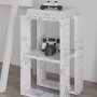 HANAH HOME Noćni ormarić Lonie Carrara Marble - slika 3