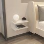 HANAH HOME Noćni ormarić Ramira White - slika 2