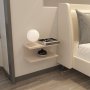 HANAH HOME Noćni ormarić Ramira Beige - slika 2