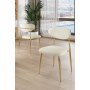 HANAH HOME Set stolica (6 komada) Vina Cream Gold - slika 1