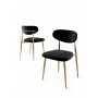 HANAH HOME Set stolica (6 komada) Vina Black Gold - slika 2