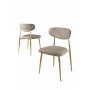 HANAH HOME Set stolica (6 komada) Vina Cappuccino Gold - slika 2