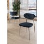 HANAH HOME Set stolica (6 komada) Vina Anthracite Chrome - slika 1