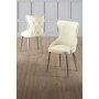 HANAH HOME Set stolica (6 komada) Alpa Cream Chrome - slika 1