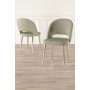 HANAH HOME Set stolica (6 komada) Pane Cream Chrome - slika 1