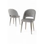 HANAH HOME Set stolica (6 komada) Pane Grey Chrome - slika 2
