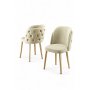 HANAH HOME Set stolica (6 komada) Axle Cream Gold - slika 2