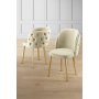 HANAH HOME Set stolica (6 komada) Axle Cream Gold - slika 1