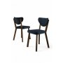 HANAH HOME Set stolica (6 komada) Arfe Anthracite Brown - slika 2