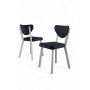 HANAH HOME Set stolica (6 komada) Arfe Anthracite White - slika 2