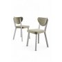 HANAH HOME Set stolica (6 komada) Arfe Cream White - slika 2