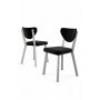 HANAH HOME Set stolica (6 komada) Arfe Black White - slika 2