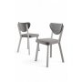 HANAH HOME Set stolica (6 komada) Arfe Grey White - slika 2