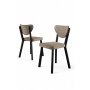 HANAH HOME Set stolica (6 komada) Arfe Cappuccino Black - slika 2