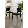 HANAH HOME Set stolica (6 komada) Arfe Black - slika 1