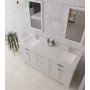 HANAH HOME Komplet nameštaja za kupatilo (3 komada) Yellowstone 72 White - slika 2