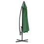 MultiGarden Suncobran veliki 3m suncobran Green - slika 4