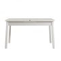 HANAH HOME Produžni trpezarijski sto i klupa (3 komada) Santiago 0701 White Soho Grey - slika 3