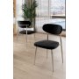 HANAH HOME Set stolica (4 komada) Vina Black Chrome - slika 1
