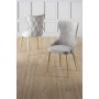 HANAH HOME Set stolica (4 komada) Alpa Grey Gold - slika 1