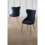 HANAH HOME Set stolica (4 komada) Alpa Anthracite Chrome - slika 1