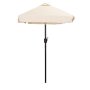 ModernHome Veliki pravugaoni suncobran Beige - slika 2
