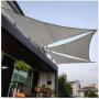 ModernHome SOLARNO KVADRATNO JEDRO ZA HLAD 4X4M GRAY - slika 1