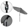 ModernHome Veliki suncobran 3.5M Gray - slika 3