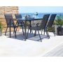 MultiGarden Set od 2 baštenske stolice black - slika 5