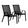 MultiGarden Set od 2 baštenske stolice black - slika 1