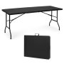 ModernHome ModernHome Sklopivi sto 180cm Black - slika 1