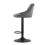 ModernHome ModernHome Barska stolica Kast grey velvet - slika 3