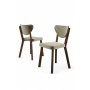 HANAH HOME Set stolica (4 komada) Arfe Cream Brown - slika 2