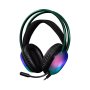 WHITE SHARK GH2444 PEACOCK-2 Gaming RGB Crne Slušalice - slika 1