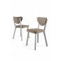 HANAH HOME Set stolica (4 komada) Arfe Cappuccino White - slika 2