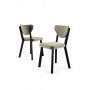 HANAH HOME Set stolica (4 komada) Arfe Cream Black - slika 2