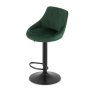 ModernHome Barska stolica Kast green velvet - slika 1
