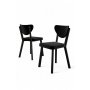 HANAH HOME Set stolica (4 komada) Arfe Black - slika 2
