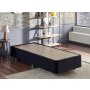 HANAH HOME Jednokrevetna baza Ela Single Black (120 x 200) - slika 1